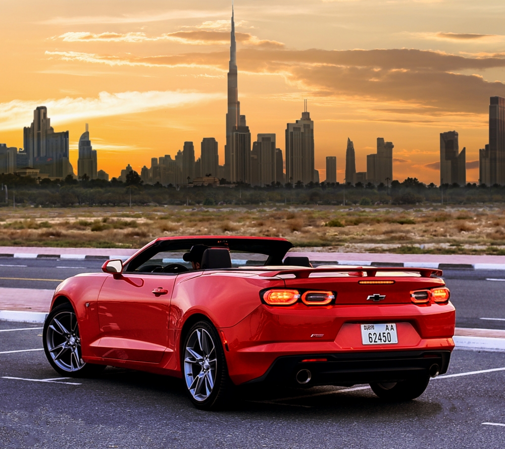 Red Chevrolet Camaro RS Convertible V6 2023