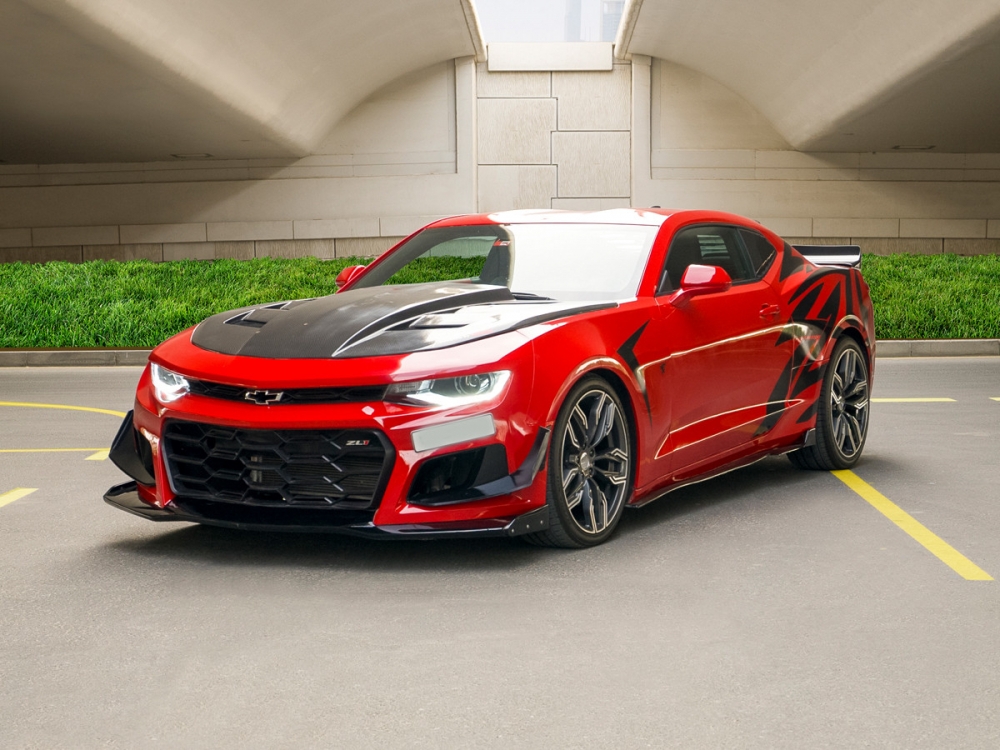 Red Chevrolet Camaro RS Coupe V6 2020