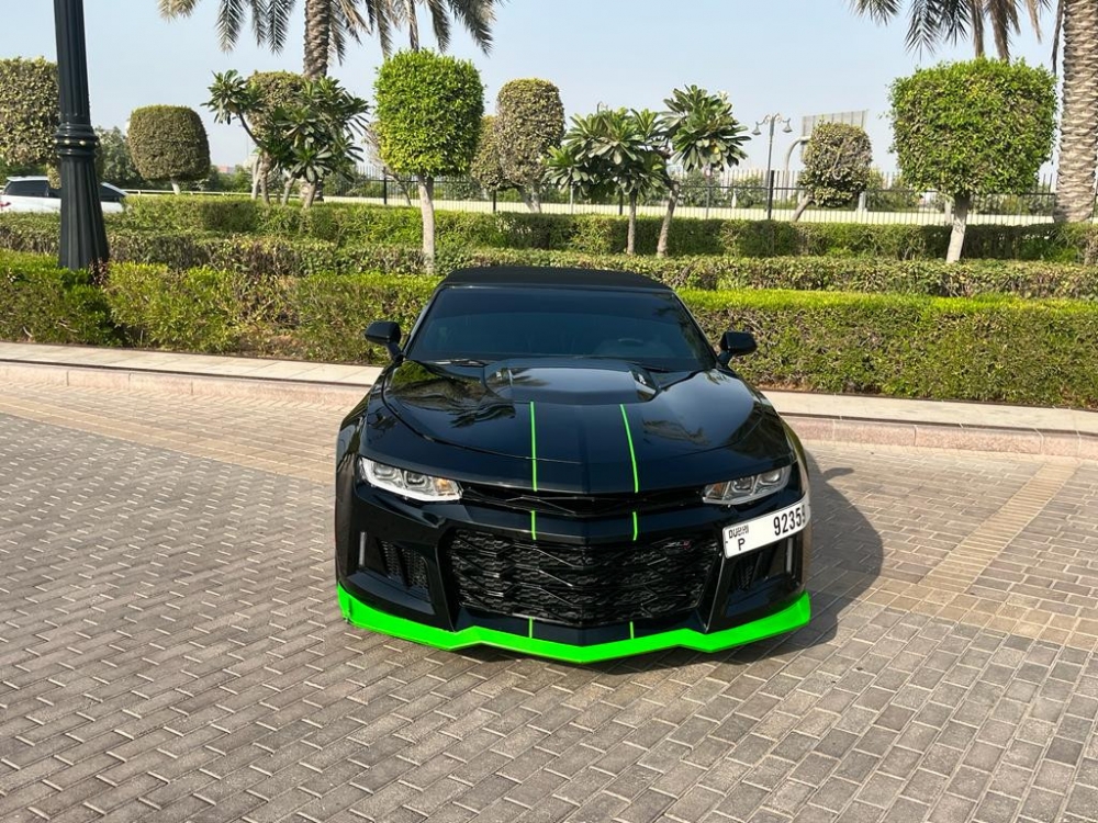 zwart Chevrolet Camaro ZL1 Kit Cabrio V6 2020