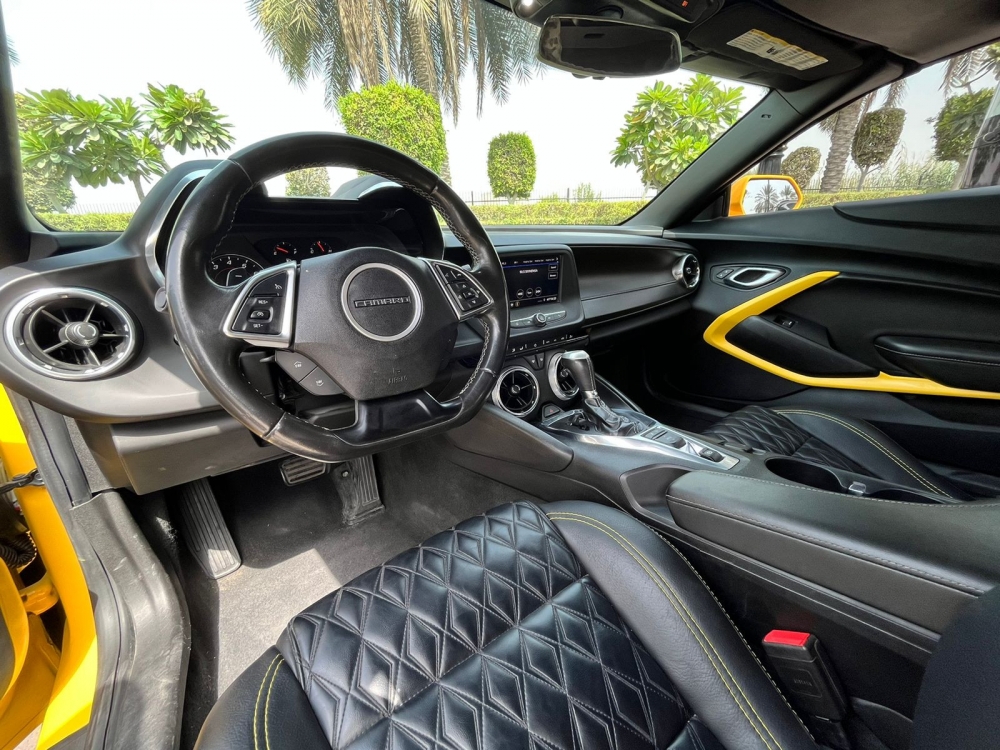 Jaune Chevrolet Camaro ZL1 Kit Cabriolet V6 2020