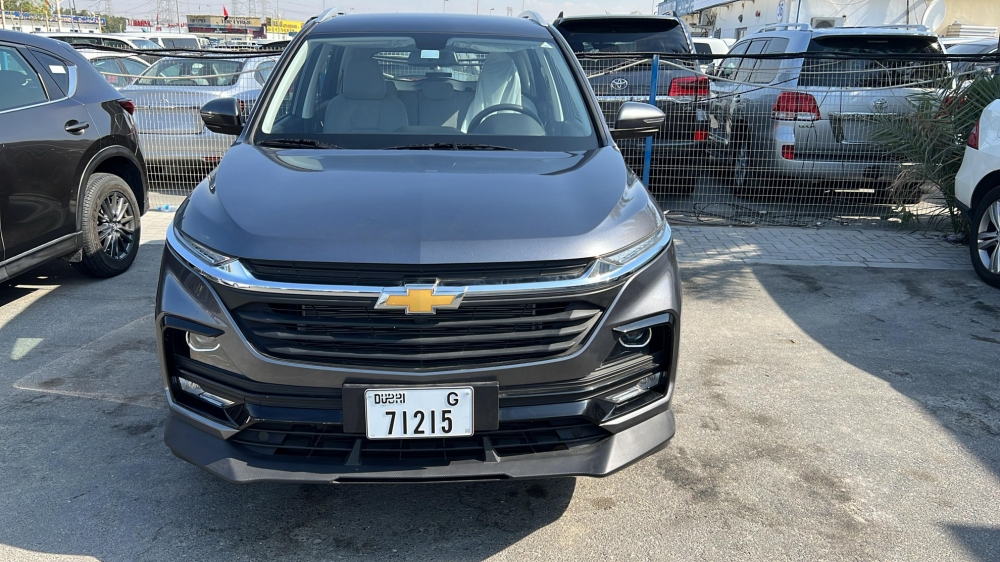 Gray Chevrolet Captiva 7-Seater 2024