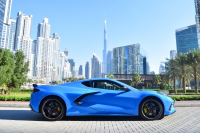 Chevrolet Corvette Price in Dubai - Sports Car Hire Dubai - Chevrolet Rentals
