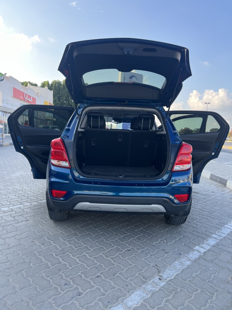 Blue Chevrolet Trax 2020