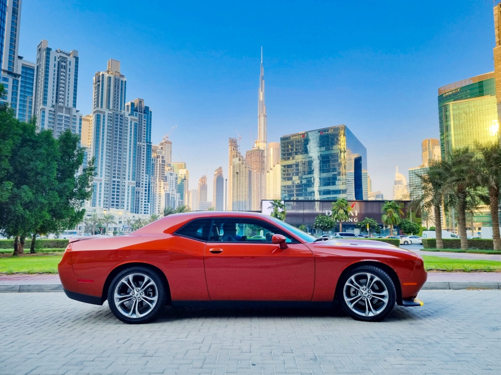 Rent Dodge Challenger 2021 in Dubai