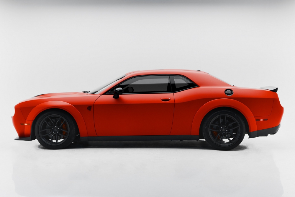 Rot Ausweichen Challenger SRT Hellcat V8 2018