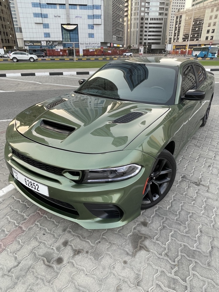 Light Green Dodge Charger SRT Kit V6 2020