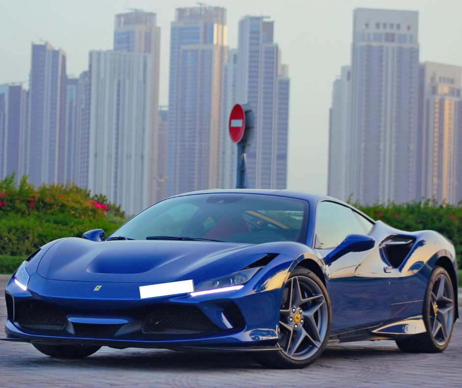Azul Ferrari F8 Tributo 2022