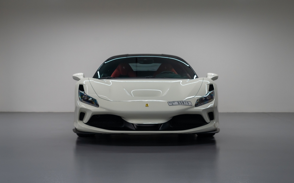 White Ferrari F8 Tributo 2022