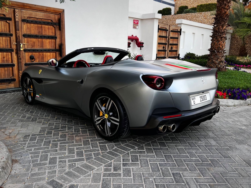 Matte Gray Ferrari Portofino 2020