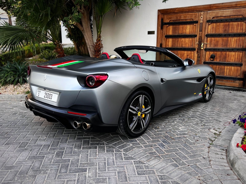 Matte Gray Ferrari Portofino 2020