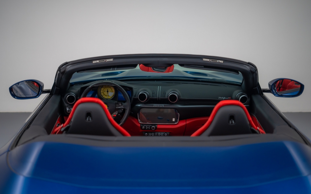 Blue Ferrari Portofino 2022