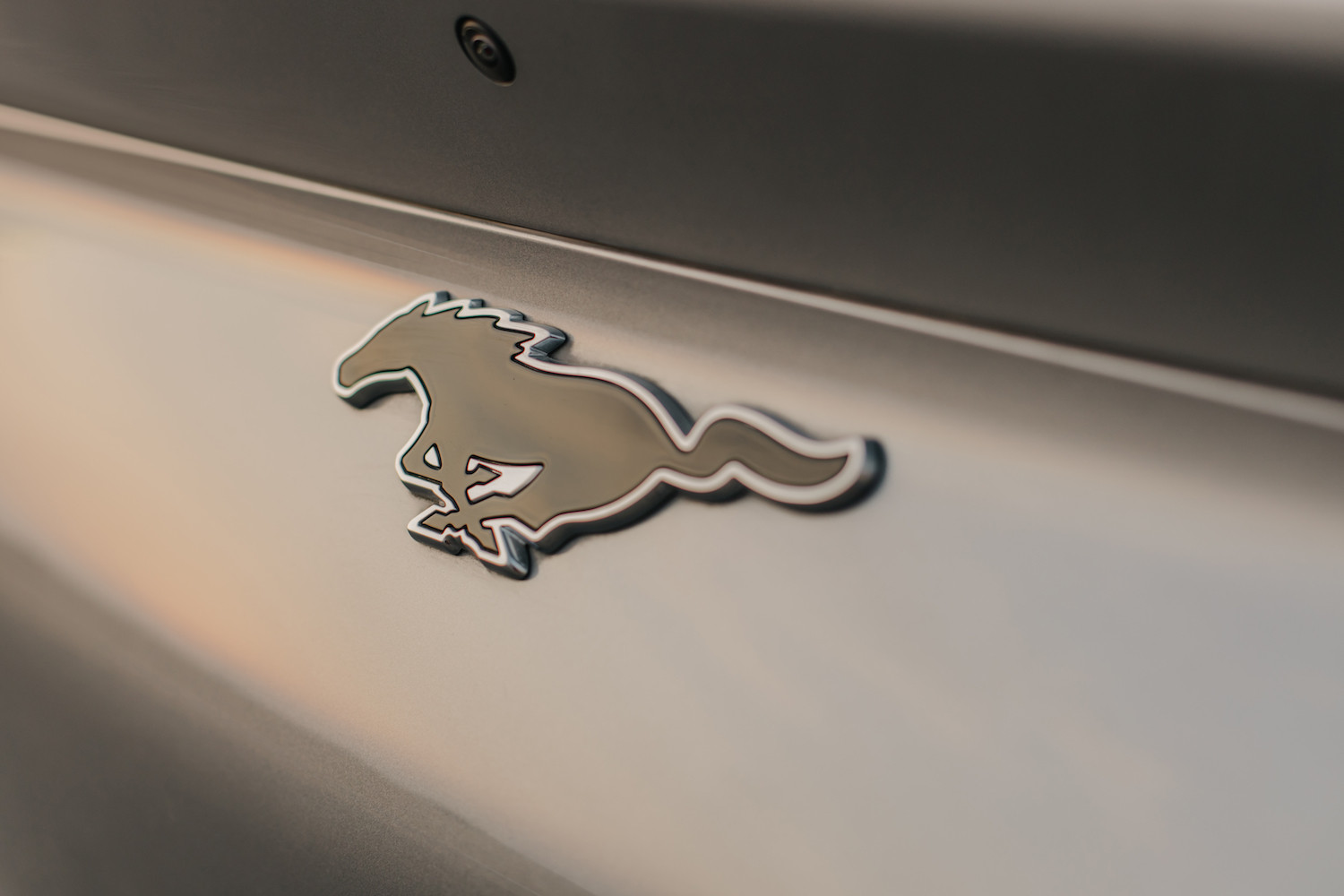 Dark Gray Ford Mustang CTV Electric 2020
