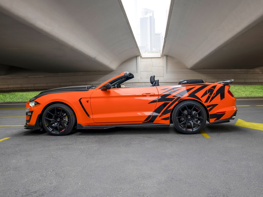 rojo Vado Mustang Shelby GT500 Kit Descapotable V4 2020