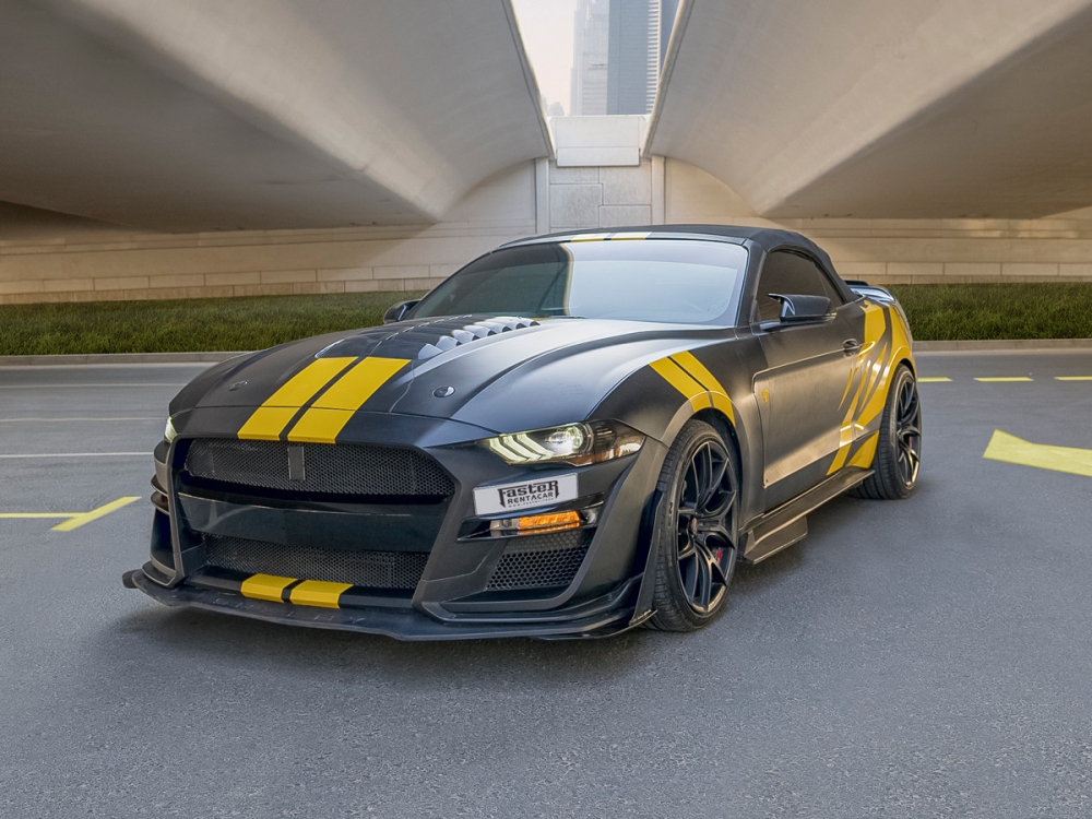rouge Gué Mustang Shelby GT500 Kit Cabriolet V4 2020