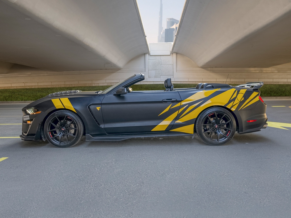 rojo Vado Mustang Shelby GT500 Kit Descapotable V4 2020