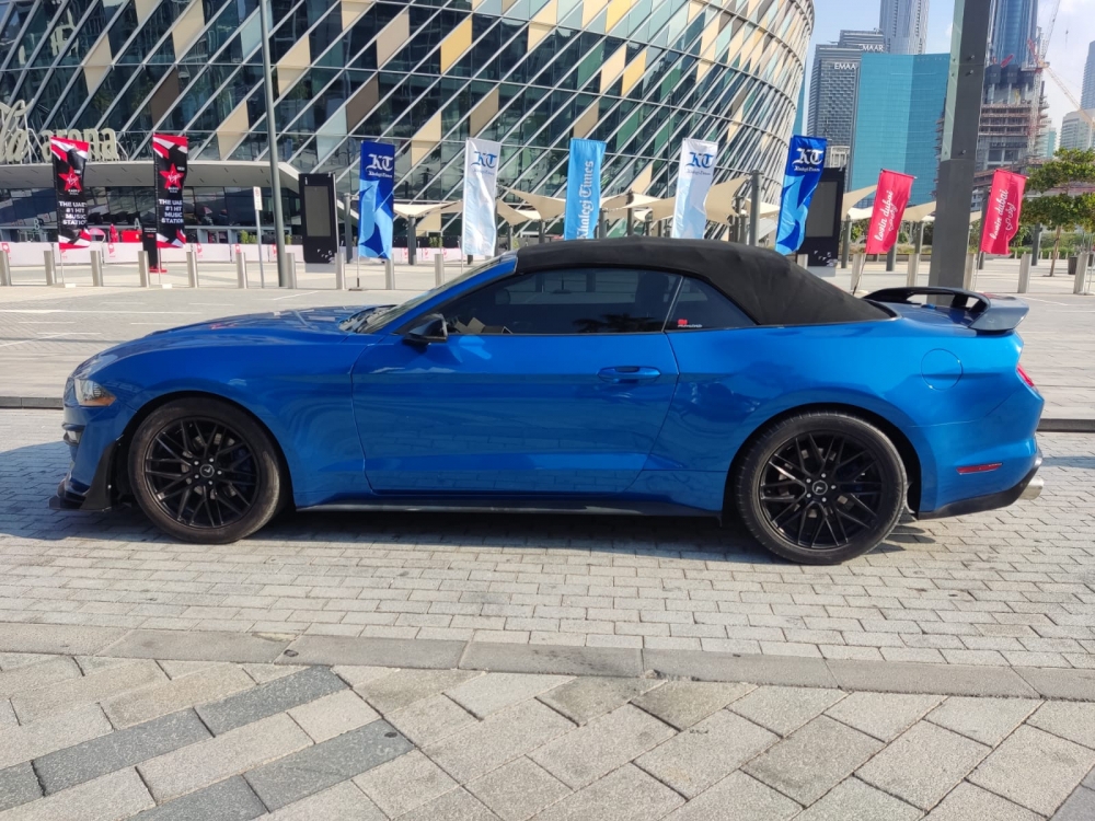 Azul Vado Mustang EcoBoost Convertible V4 2020