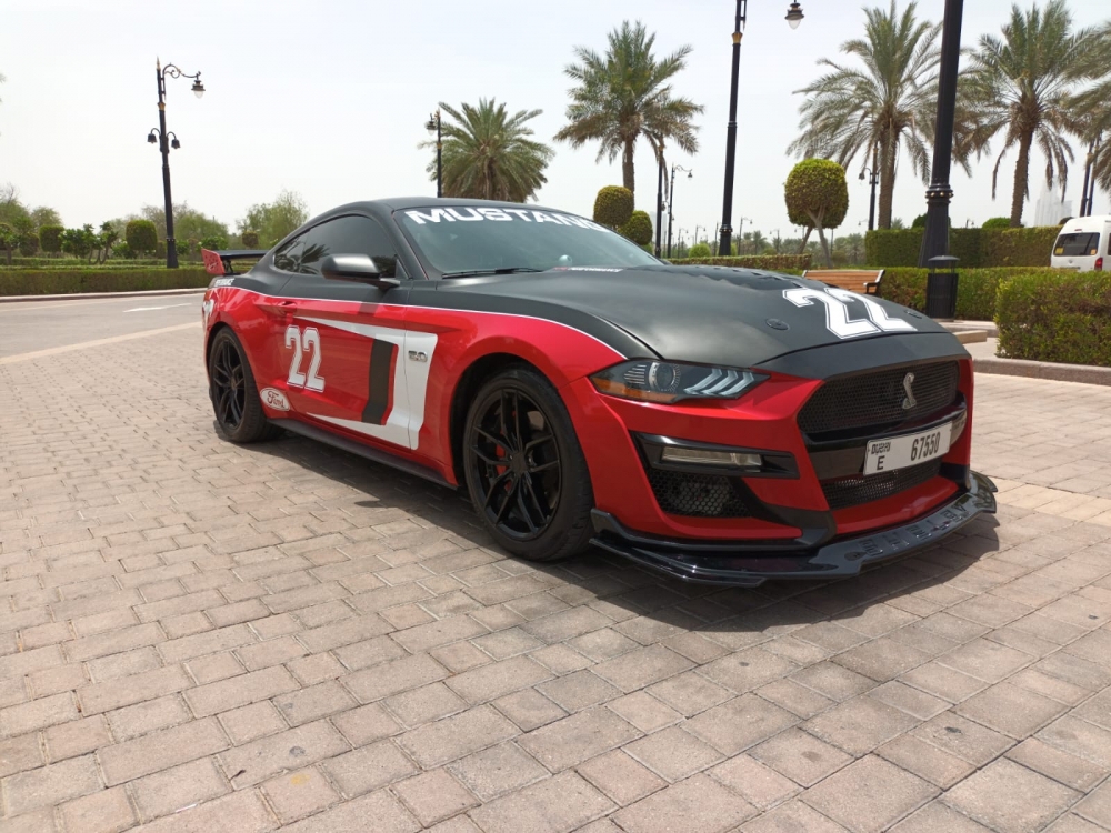 Beyaz Ford Mustang V8 GT Coupe Kiti 2019