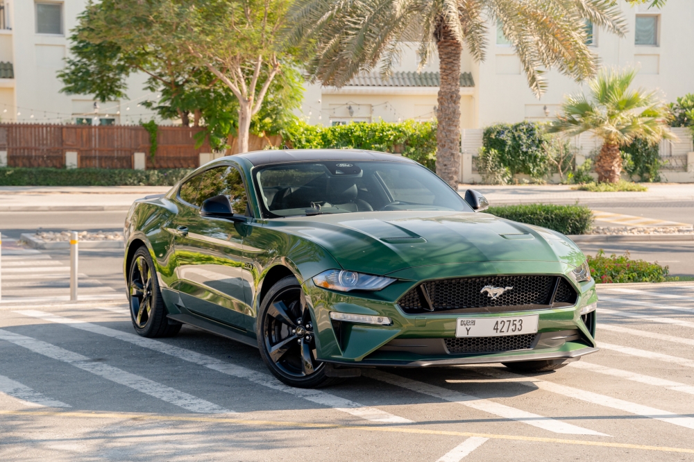 vert Gué Mustang GT Coupé V8 2022