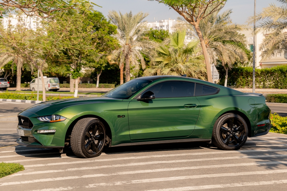 Verde Guado Mustang GT Coupé V8 2022