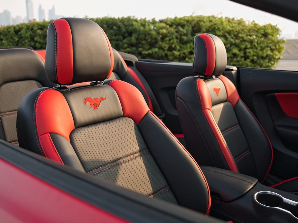Rosso Guado Mustang GT Kit Convertibile V4 2022
