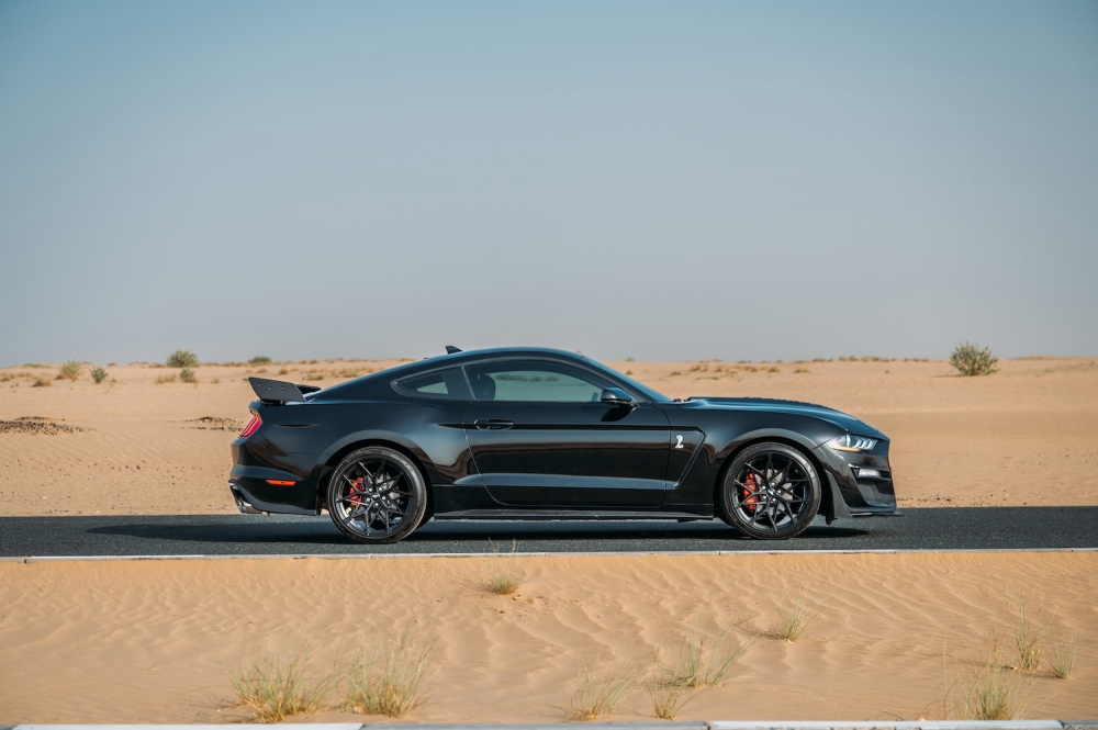 Black Ford Mustang GT500 2.3 Eco Boost 2020