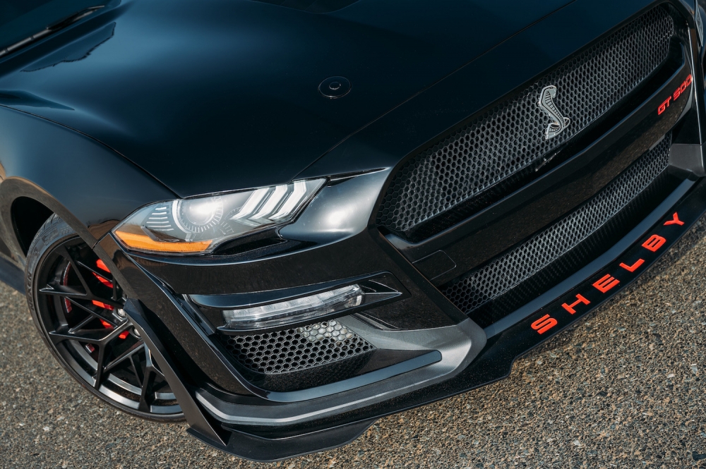 Black Ford Mustang GT500 2.3 Eco Boost 2020