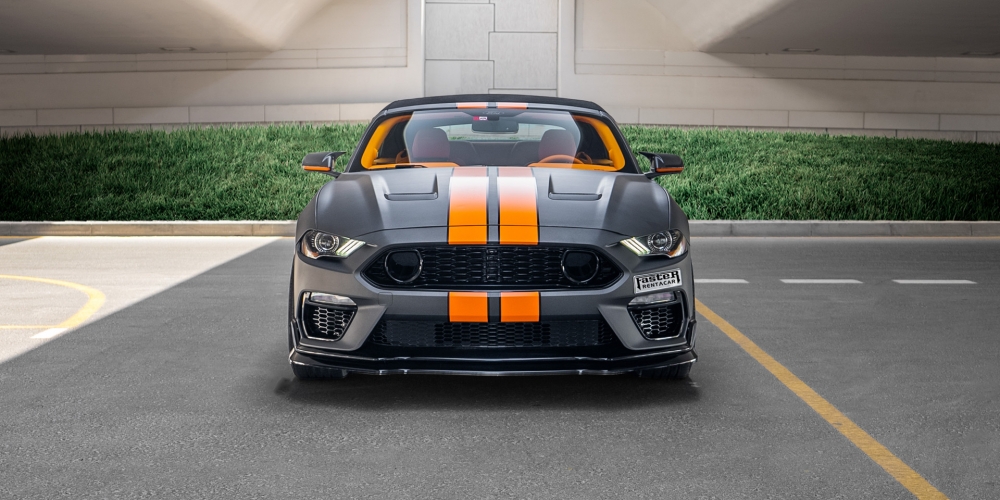 Gris oscuro Vado Mustang Shelby GT500 Kit Descapotable V4 2020
