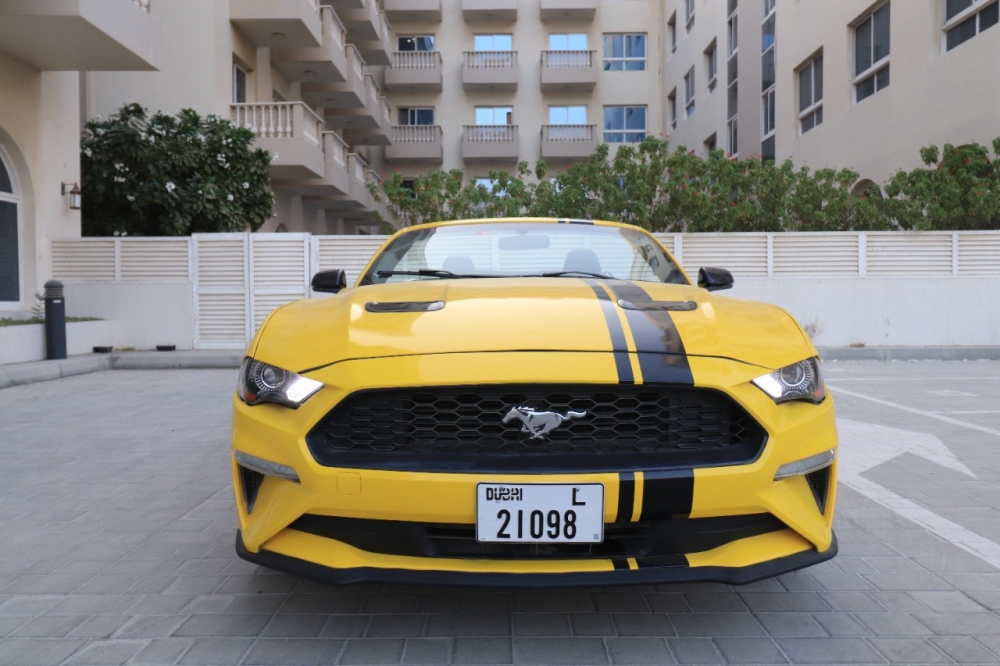 Limon amarillo Vado Mustang EcoBoost Convertible V4 2020