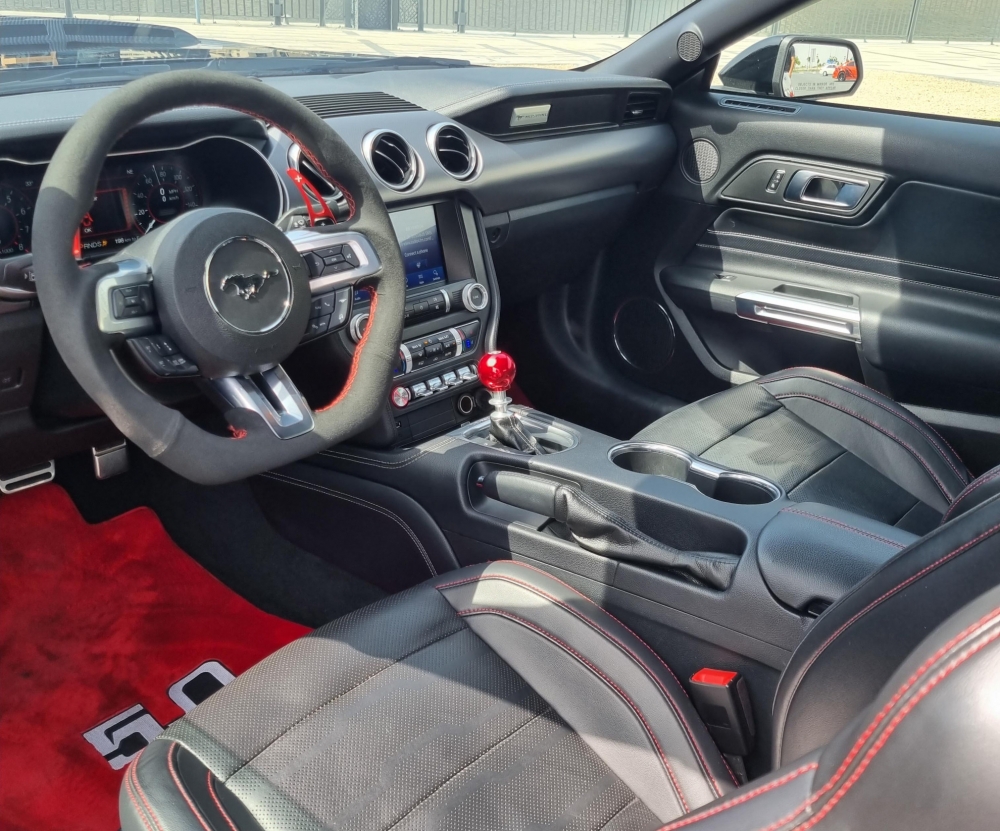 Noir Gué Mustang Shelby GT500 Cabriolet V8 2022