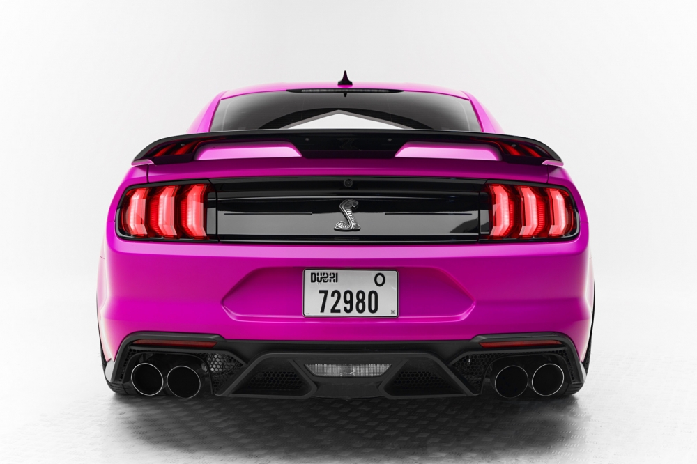 Pink Ford Mustang Shelby GT500 Convertible V8 2022