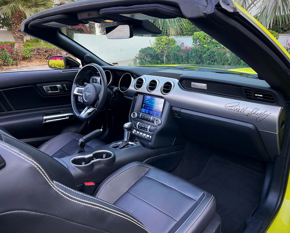 Jaune Gué Mustang Shelby GT500 Kit Cabriolet V4 2021
