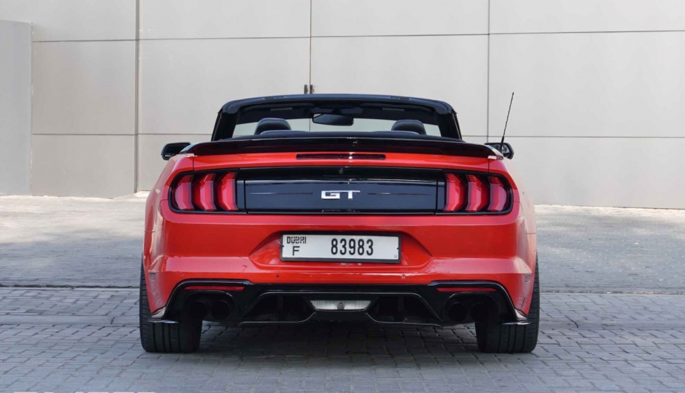 rojo Vado Mustang Shelby GT500 Kit Convertible V8 2019