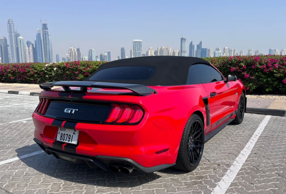 Metaalrood Ford Mustang Shelby GT500 Kit Convertible V8 2022