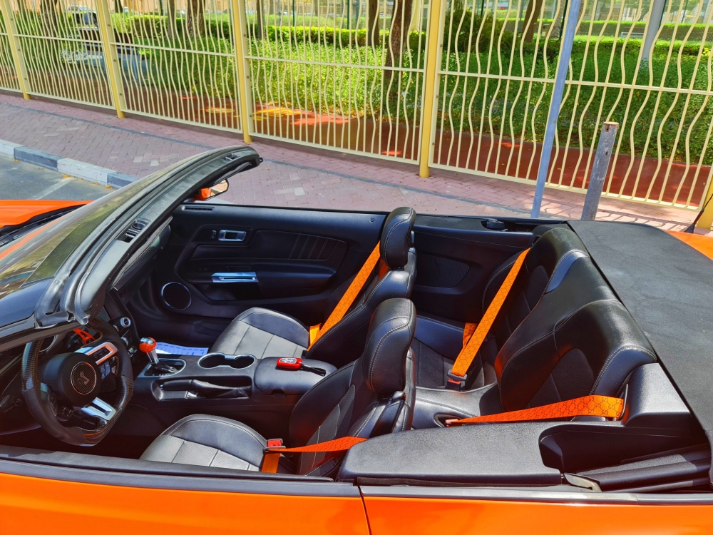 naranja Vado Mustang Shelby GT500 Convertible V8 2020