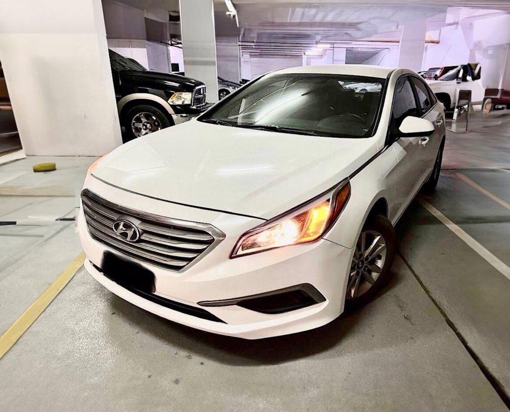 Beyaz Hyundai sonat 2017