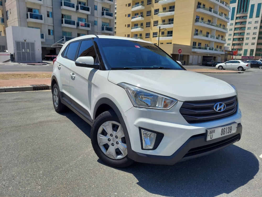 Gray Hyundai Creta 5-Seater 2018
