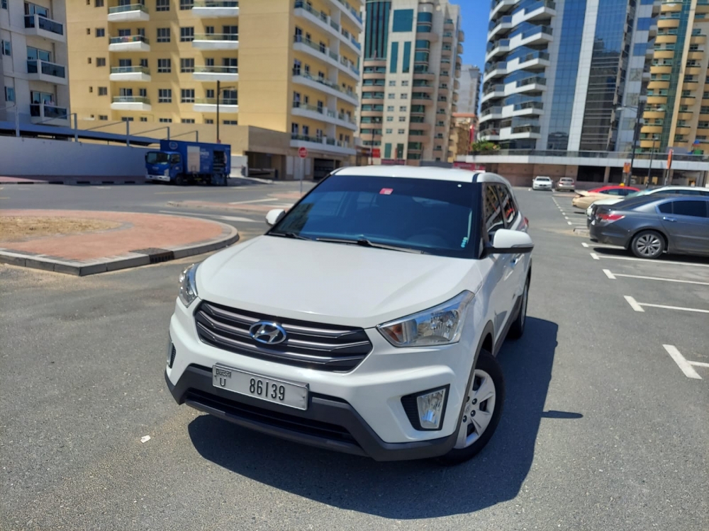 Grijs Hyundai Creta 5-zits 2018