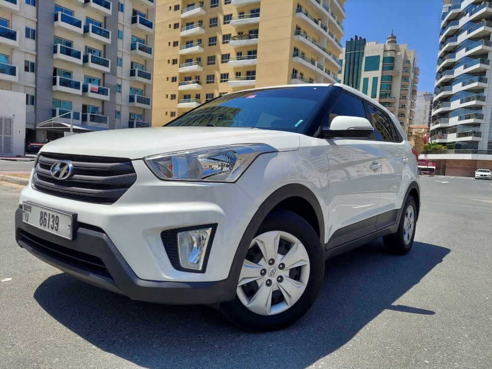 Grau Hyundai Creta 5-Sitzer 2018