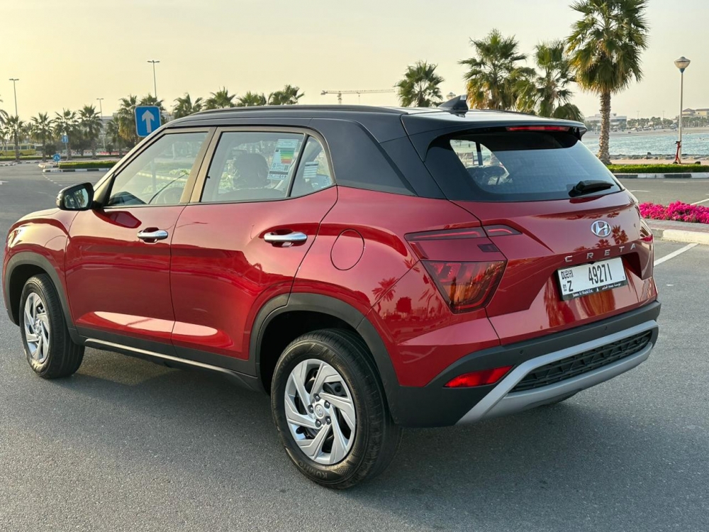 rood Hyundai Creta 5-zits 2023