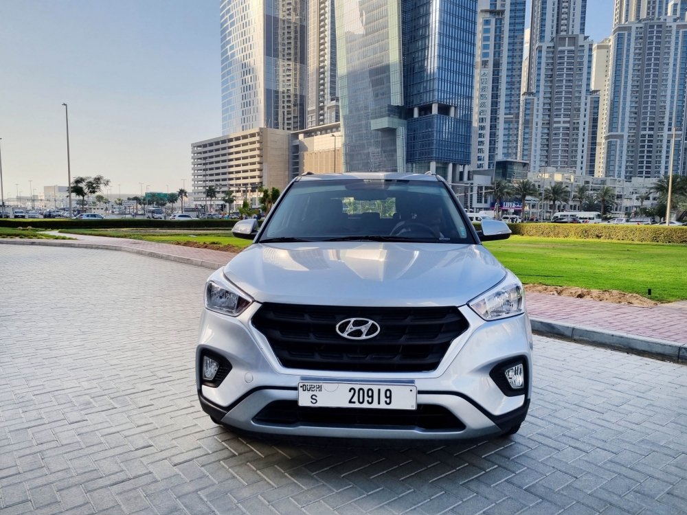 Zilver Hyundai Creta 5-zits 2020