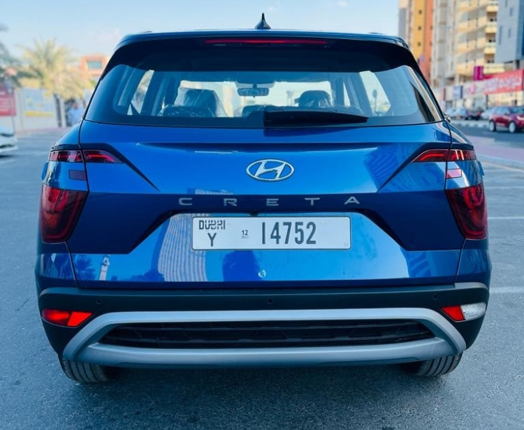 Blue Hyundai Creta 5-Seater 2023