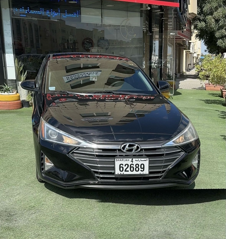 zwart Hyundai Elantra 2022