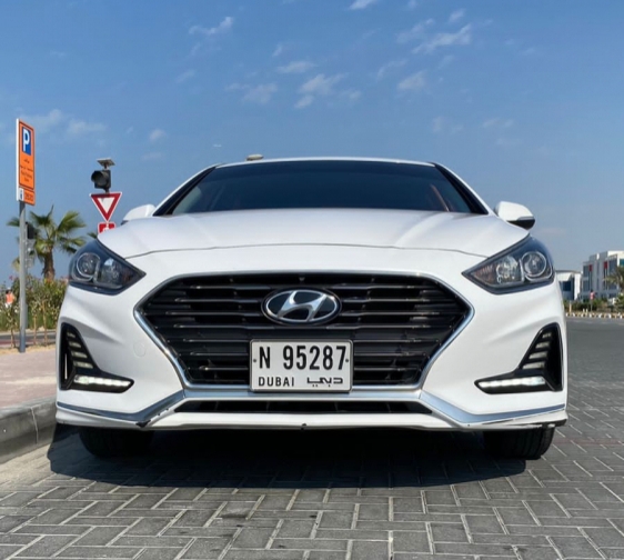 Beyaz Hyundai sonat 2018