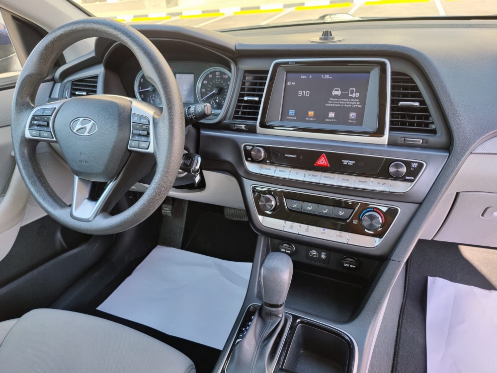 Gray Hyundai Sonata 2019