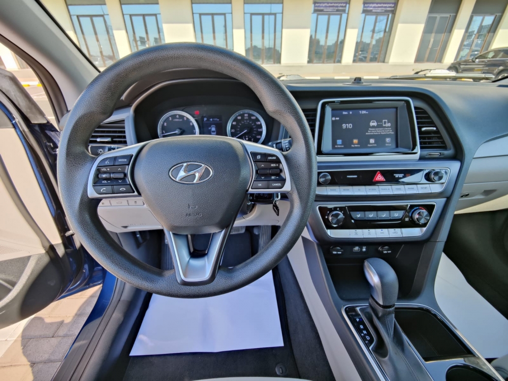 Gray Hyundai Sonata 2019