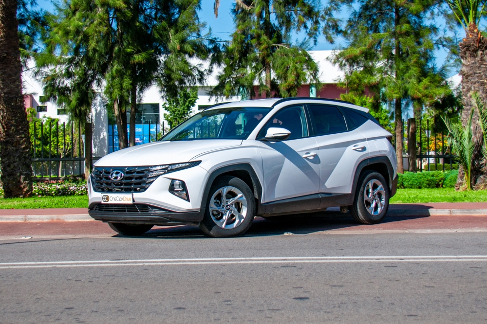 Weiß Hyundai Tucson 2023