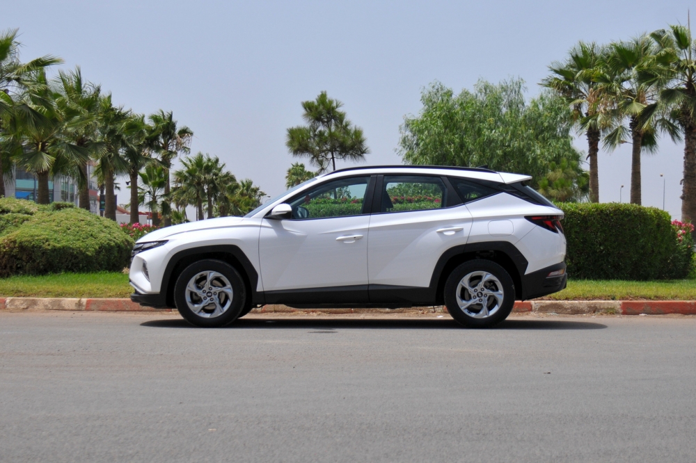 blanc Hyundai Tucson 2023