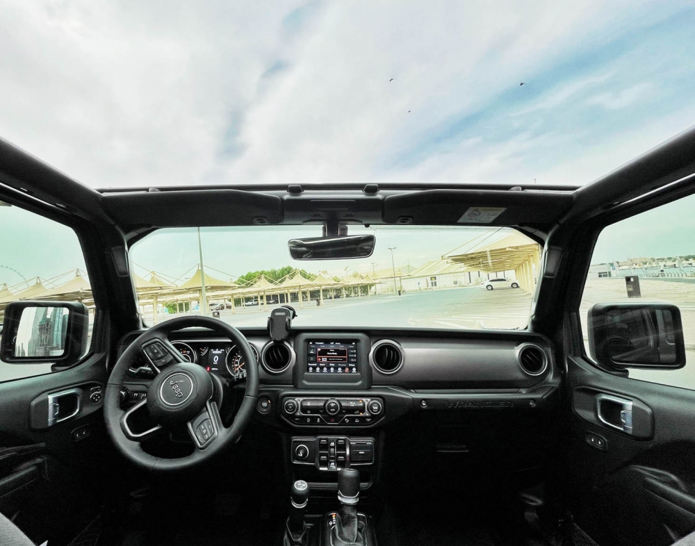 Donkergrijs Jeep Wrangler speciale editie 2021