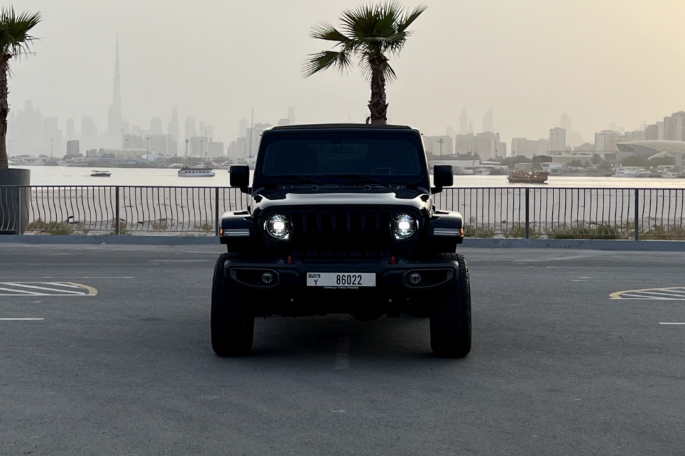 Black Jeep Wrangler Unlimited Sahara Edition 2021
