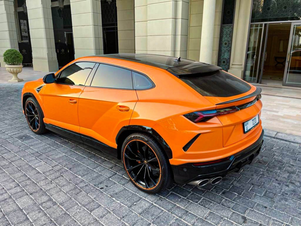 Orange Lamborghini Urus-Perlenkapsel 2021